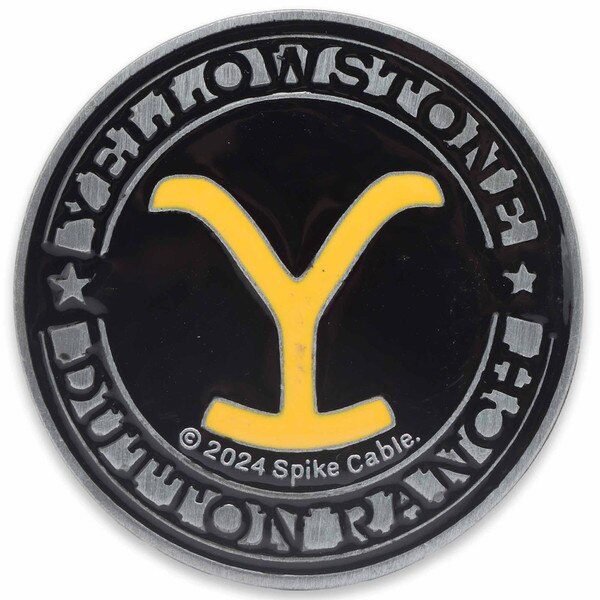 Yellowstone Dutton Ranch Brand Adhesive Metal Car Emblem Open Road Brands ShopORB